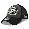 Men's New Era Graphite/Black New Orleans Saints 2021 NFL Draft Trucker 39THIRTY Flex Hat