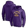 Men's Fanatics Branded Purple Los Angeles Lakers Post Up Hometown Collection Pullover Hoodie