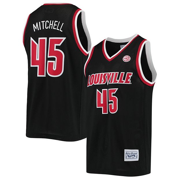 Custom College Basketball Jerseys Louisville Cardinals Jersey Name and Number Black Retro