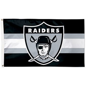 WinCraft Las Vegas Raiders 3' x 5' Historic Logo One-Sided Flag