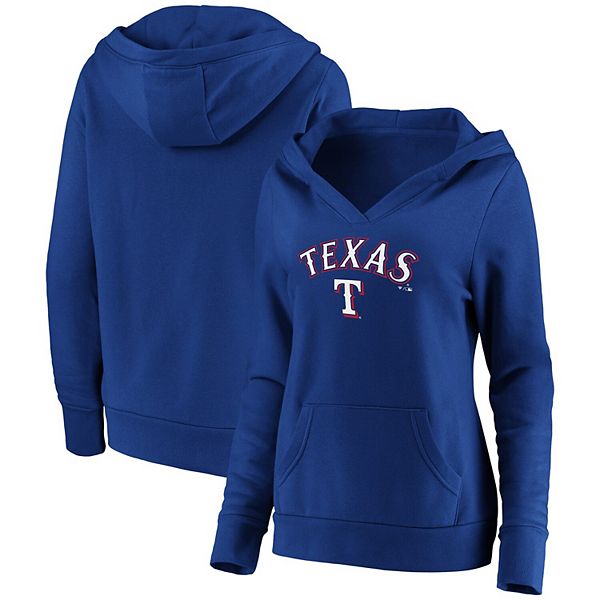 Women's Fanatics Branded Royal Texas Rangers One Champion V-Neck T-Shirt Size: Medium