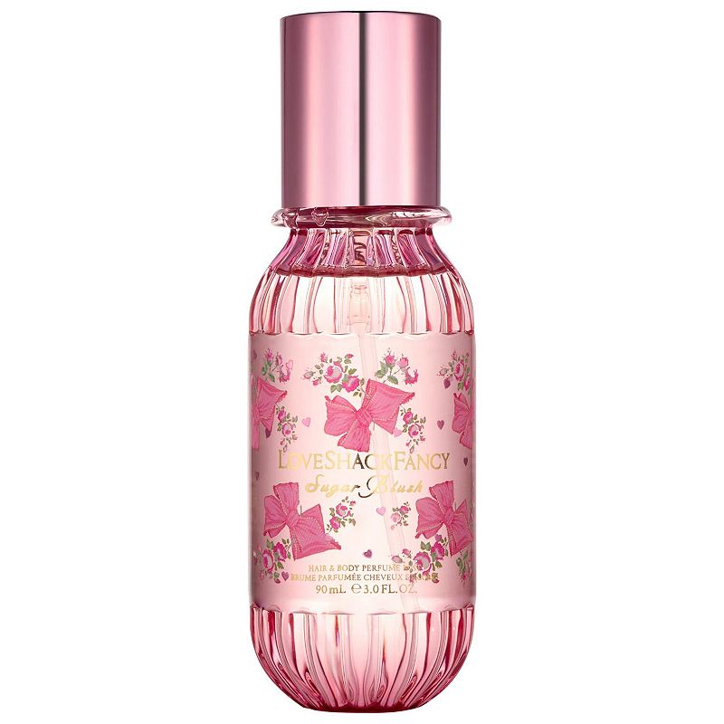 LoveShackFancy Sugar Blush Hair & Body Perfume Mist with Vanilla & Passion Fruit,