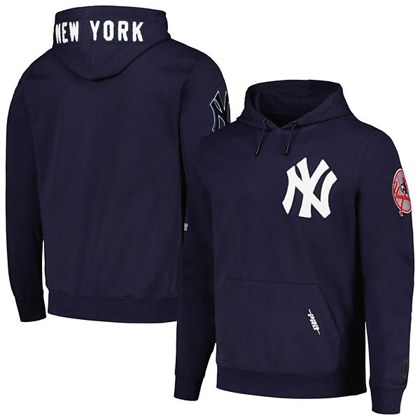 Men's Pro Standard Navy New York Yankees Team Logo Pullover Hoodie