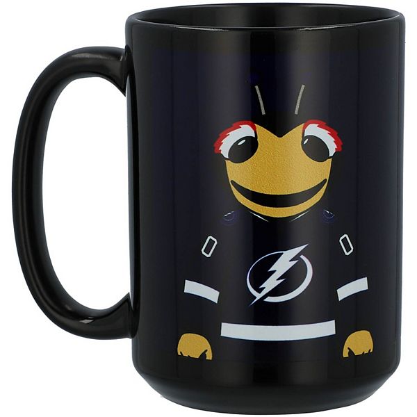 Black Tampa Bay Lightning 15oz. Mascot Mug