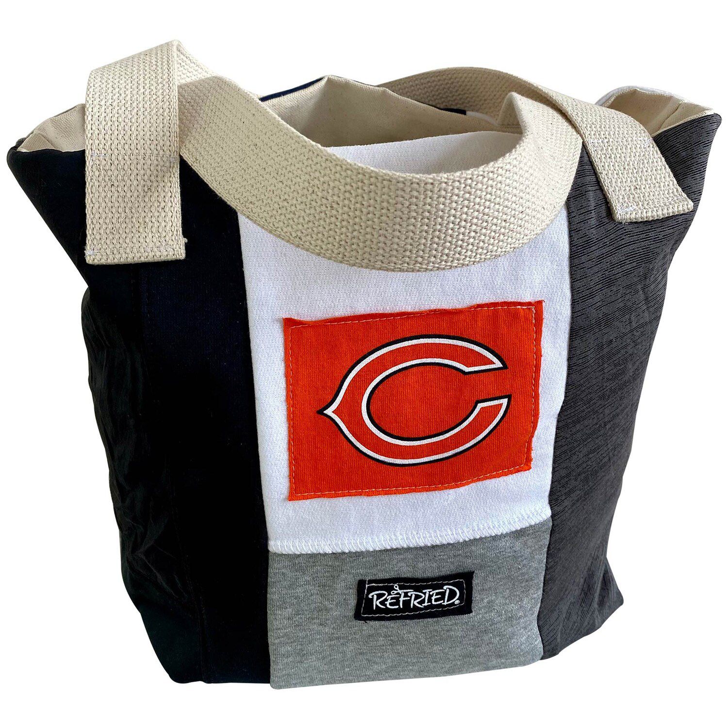 Image for Unbranded Refried Apparel Chicago Bears Upcycled Tote Bag at Kohl's.