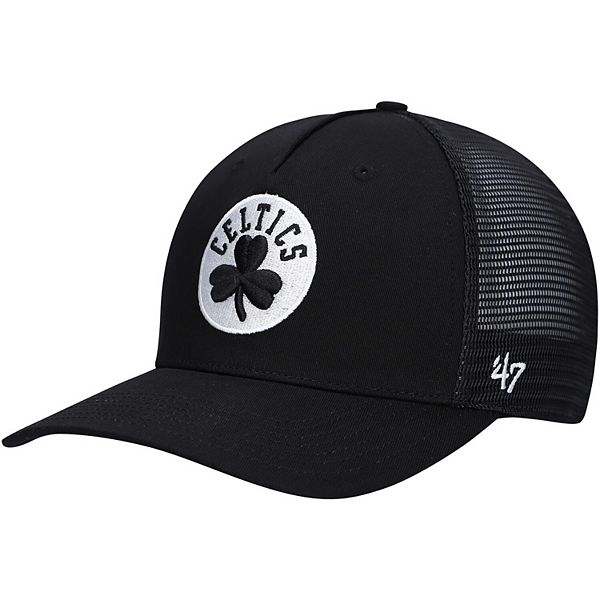  BOSTON CELTICS '47 CLEAN UP OSF / Black : Sports & Outdoors