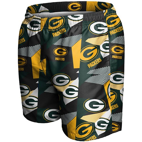 FOCO Green Bay Packers NFL Mens Team Workout Training Shorts