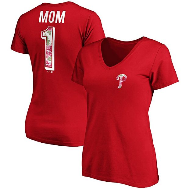 Philadelphia Phillies Womens Short Sleeve Graphic Tee 