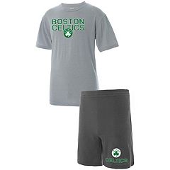 Women's Concepts Sport Gray Boston Celtics Cedar Long Sleeve T-Shirt & Shorts Sleep Set Size: Extra Large