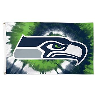 WinCraft Seattle Seahawks 3' x 5' Tye Dye Deluxe Single-Sided Flag