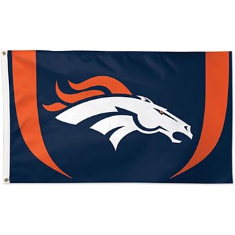 WinCraft Denver Broncos 3' x 5' Vertical Stripes Deluxe Single-Sided Flag