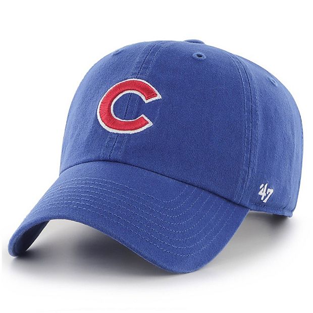 MLB Fan Favorite Chicago Cubs Men Blue Relaxed Curved Bill Adjustable Hat  Cap