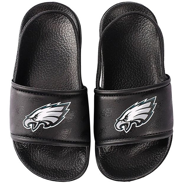 Men's FOCO Philadelphia Eagles Logo Slide Sandals