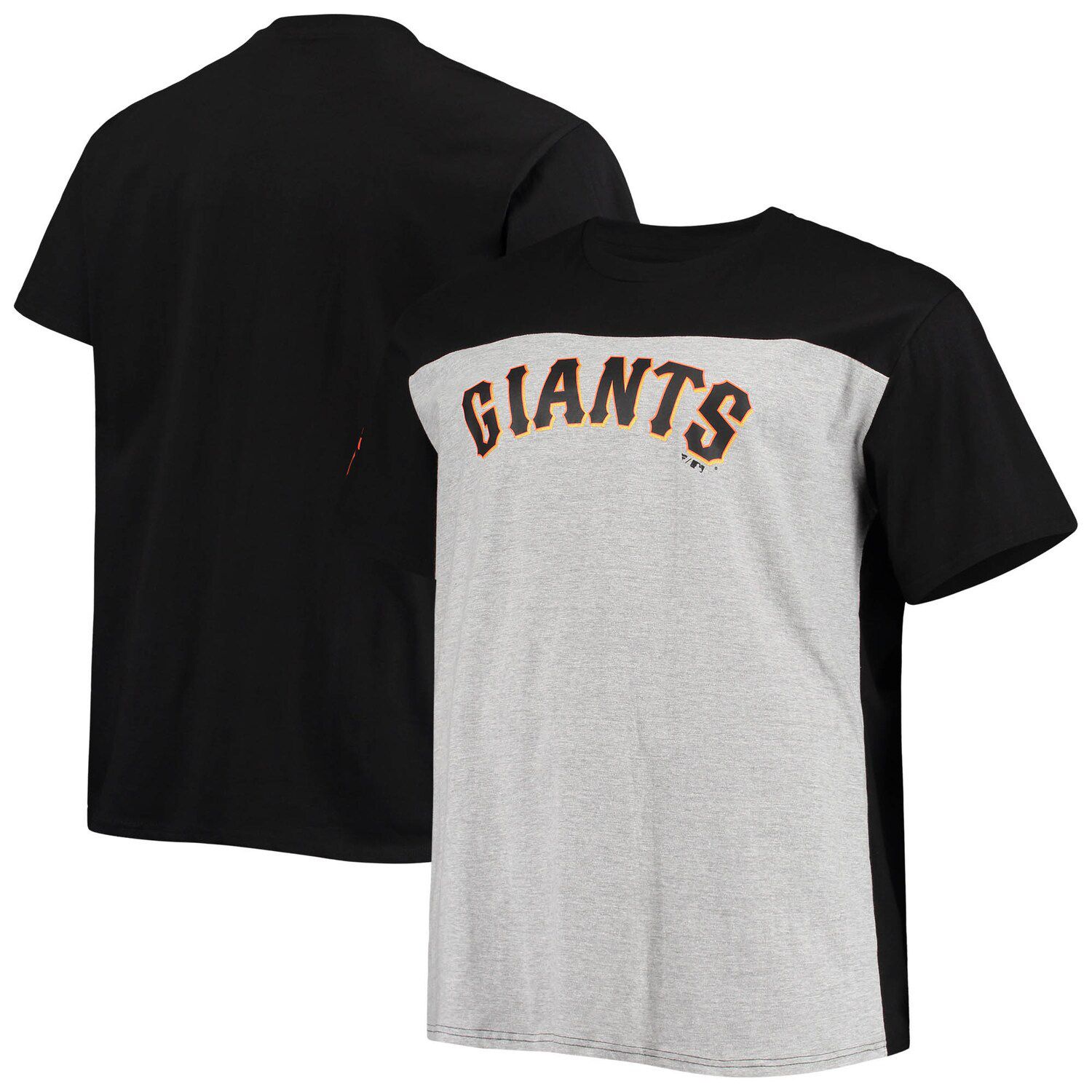 Women's Fanatics Branded Black San Francisco Giants Ultimate Style Raglan V-Neck T-Shirt