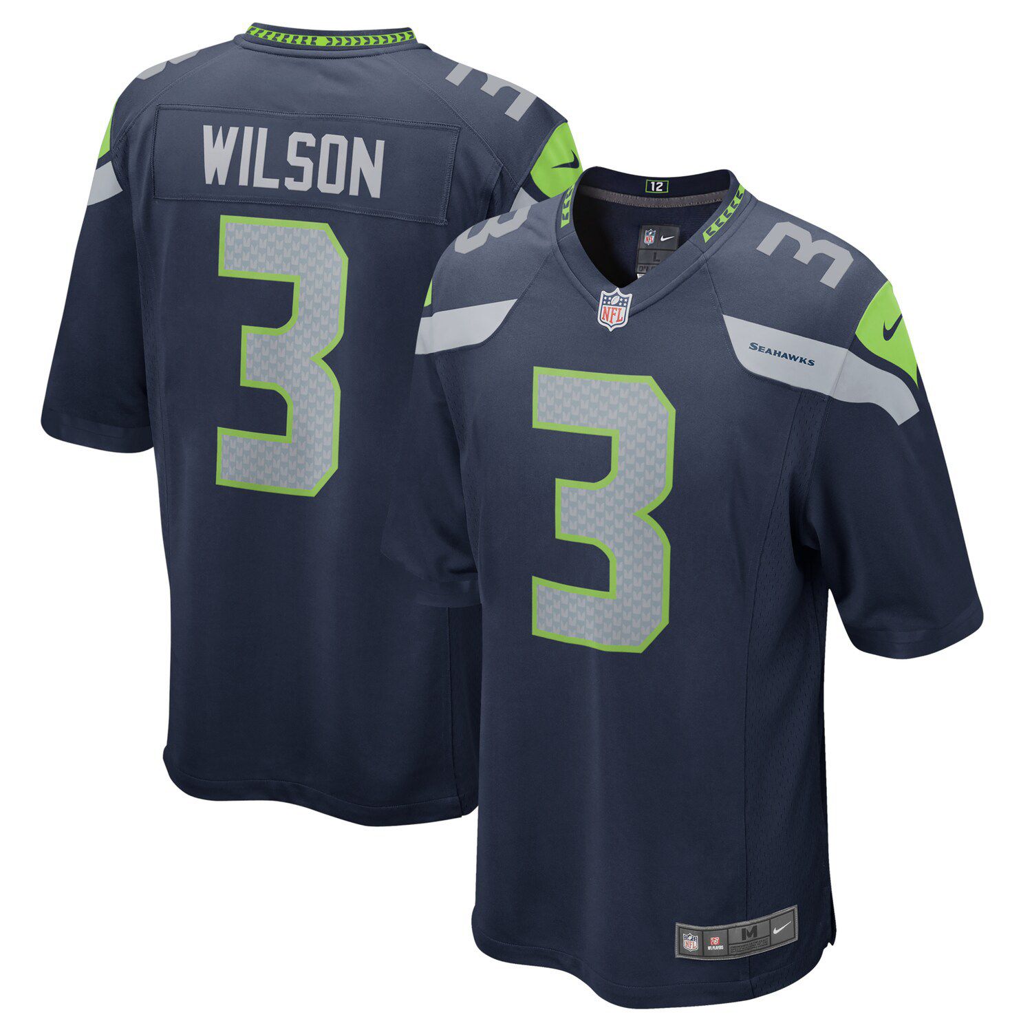 russell wilson nike shirt