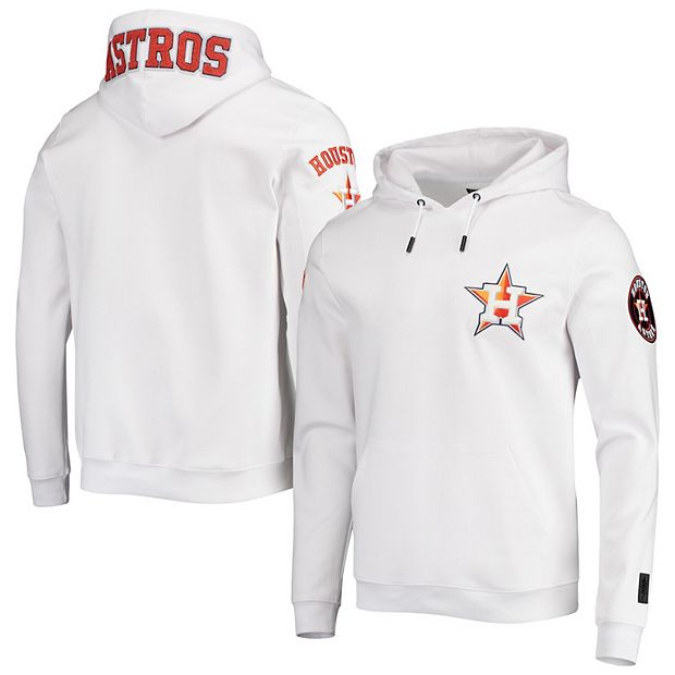 Men's Pro Standard Houston Astros White Collection Pullover Hoodie