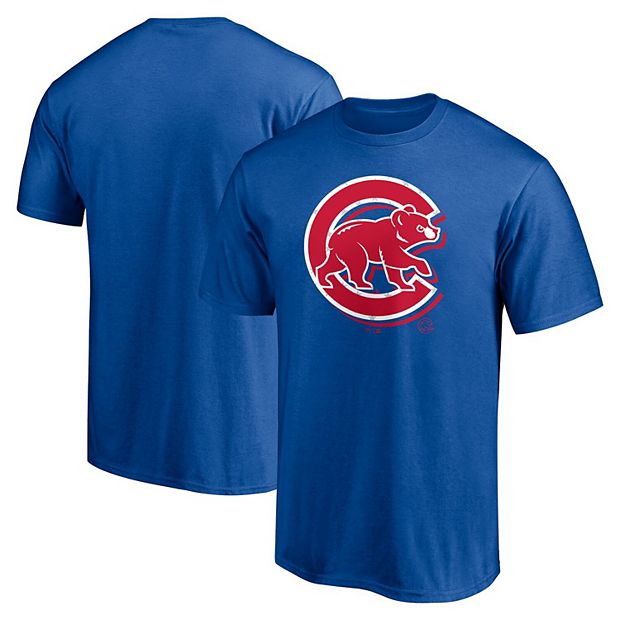 Chicago Cubs Team Logo White T-Shirt