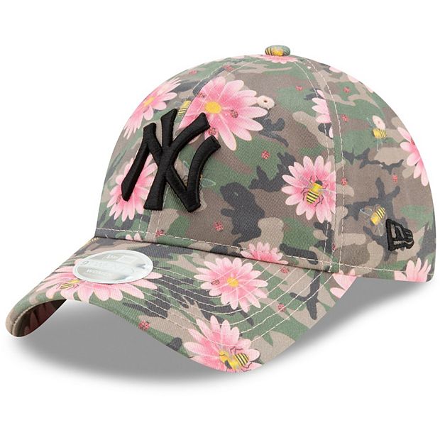 Women's New Era Camo New York Yankees Floral Morning 9TWENTY Adjustable Hat