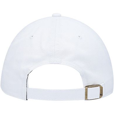 Women's '47 White Denver Broncos Miata Clean Up Logo Adjustable Hat