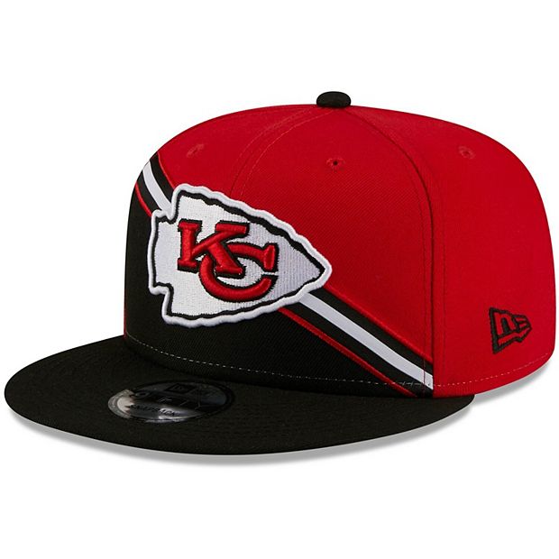 Kansas City Chiefs New Era Black on Black 9FIFTY Snapback Hat