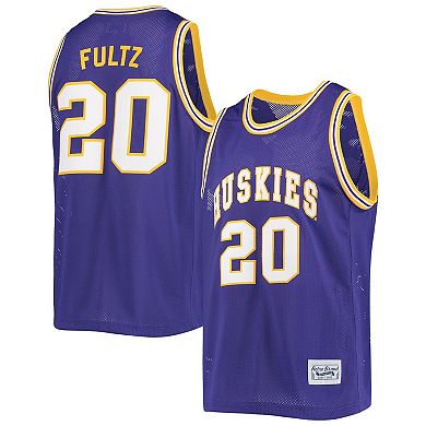 Men's Original Retro Brand Markelle Fultz Purple Washington Huskies Commemorative Classic Basketball Jersey