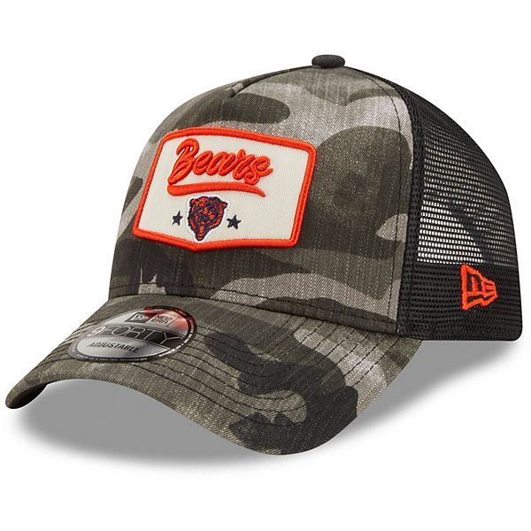 New Era Tampa Bay Buccaneers Camo 9Forty A Frame Trucker Snapback Hat