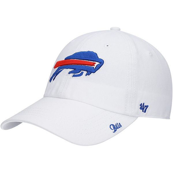 Buffalo Bills '47 Women's Miata Clean Up Logo Adjustable Hat - White