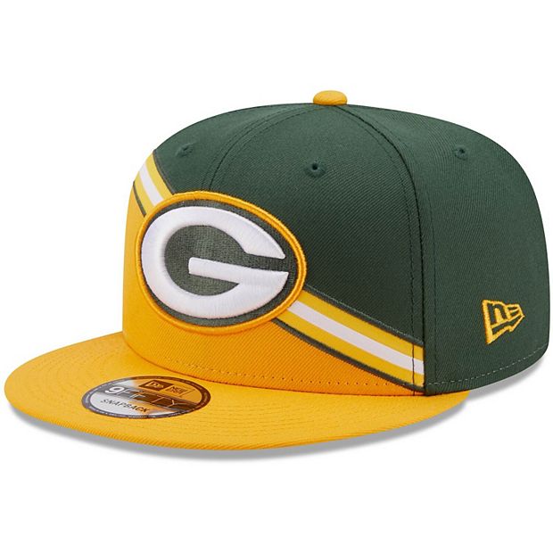 Green Bay Packers New Era 9FORTY Snapback Cap, Green/Gold