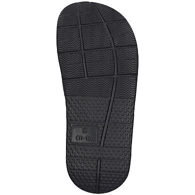 Youth FOCO Brooklyn Nets Gel Slide Sandals