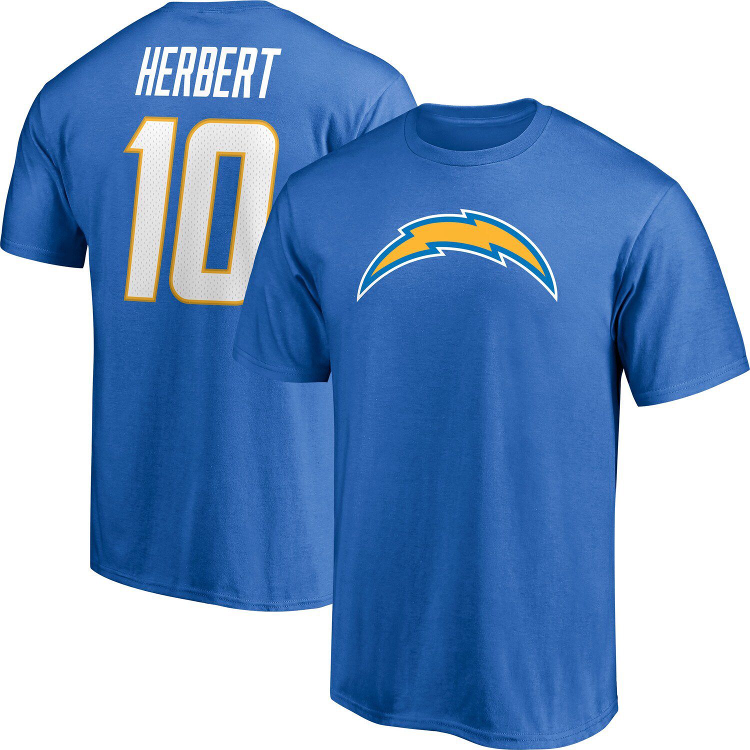 Outerstuff Preschool Justin Herbert Powder Blue Los Angeles Chargers Replica Player Jersey