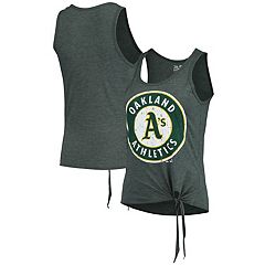 Men's Nike Green Oakland Athletics Knockout Stack Exceed Muscle Tank Top