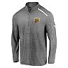 Men's Fanatics Branded Heathered Gray Boston Bruins Special Edition Quarter-Zip Jacket