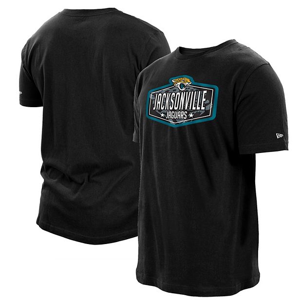 Men's New Era Black Jacksonville Jaguars 2021 NFL Draft Hook T-Shirt Size: Small