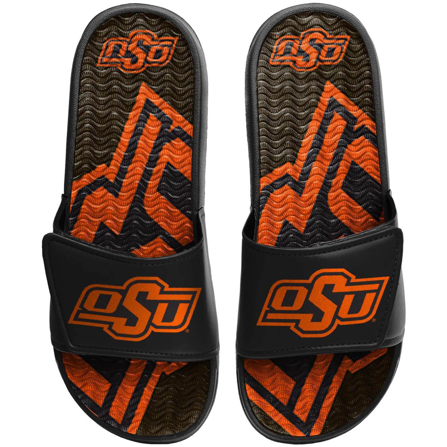 Image for Unbranded Men's FOCO Oklahoma State Cowboys Wordmark Gel Slide Sandals at Kohl's.