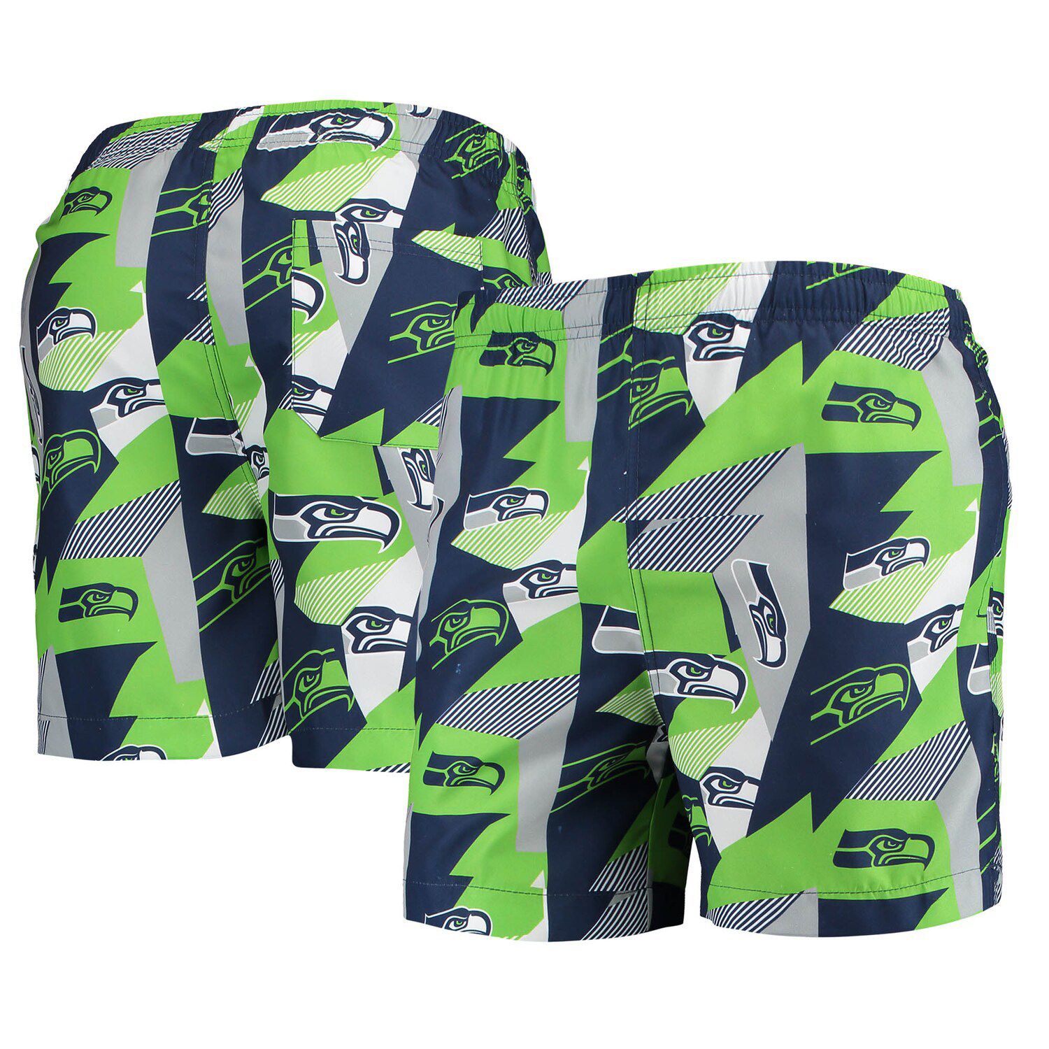 neon swimming trunks