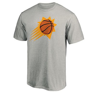 Men's Fanatics Branded Charcoal Phoenix Suns Primary Team Logo T-Shirt