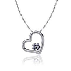 Dayna Designs Notre Dame Fighting Irish Heart Necklace