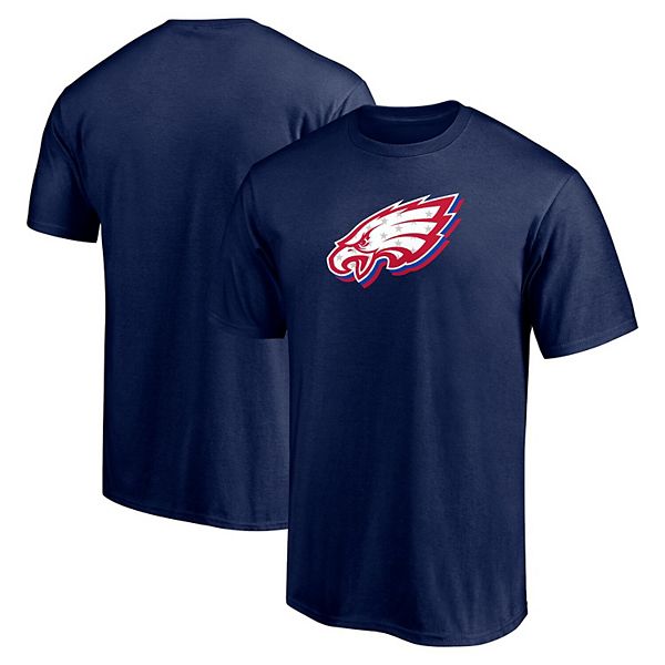 Men's Fanatics Branded Navy Philadelphia Eagles Red White and Team T-Shirt