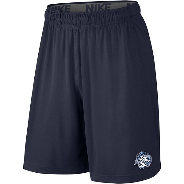 Men's Nike Navy North Carolina Tar Heels Alternate Logo Fly 2.0 Shorts
