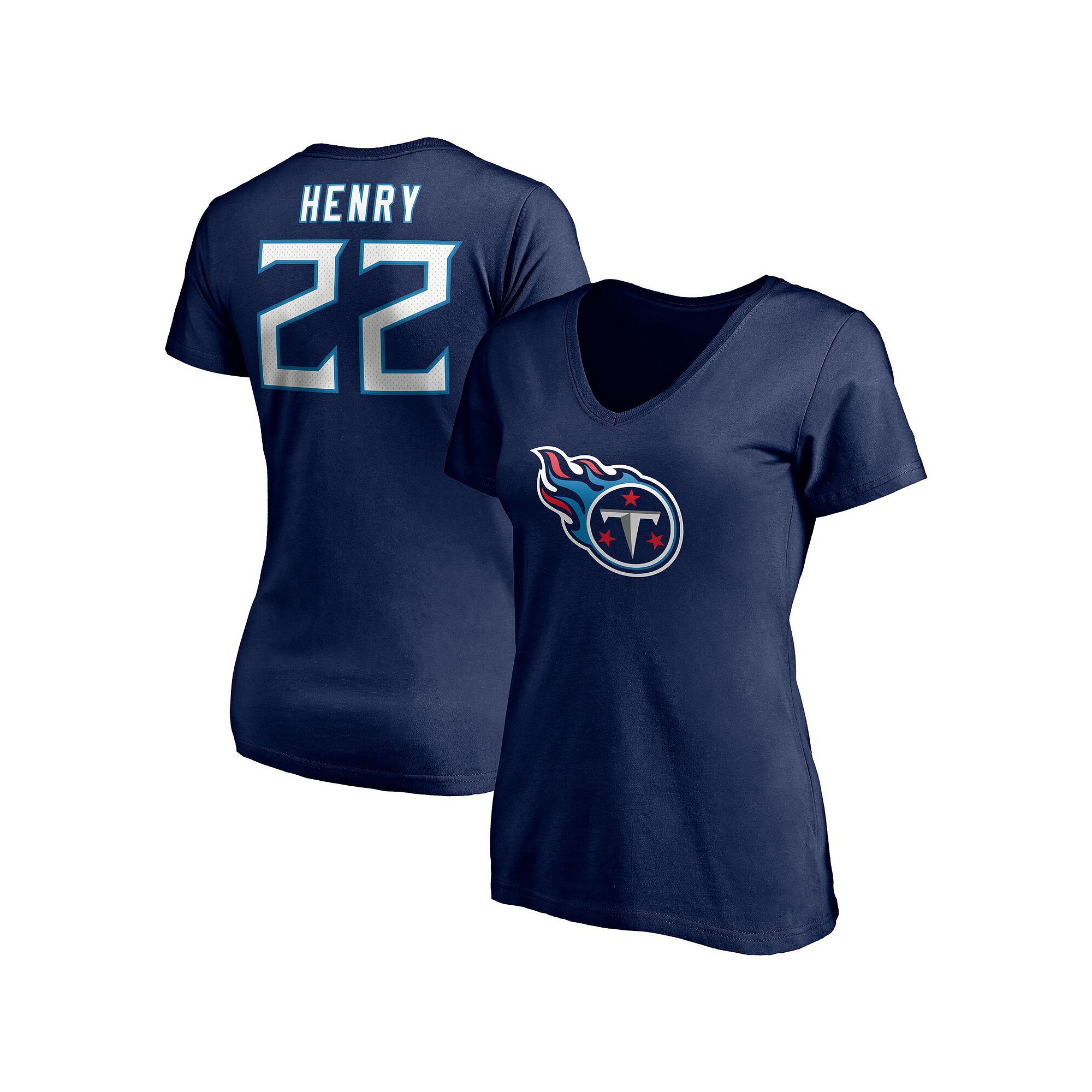 Womens Fanatics Branded Derrick Henry Navy Tennessee Titans Player Icon Na