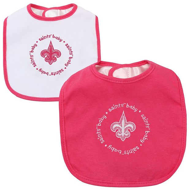 Baby Fanatic Officially Licensed Pink Unisex Cotton Baby Bibs 2
