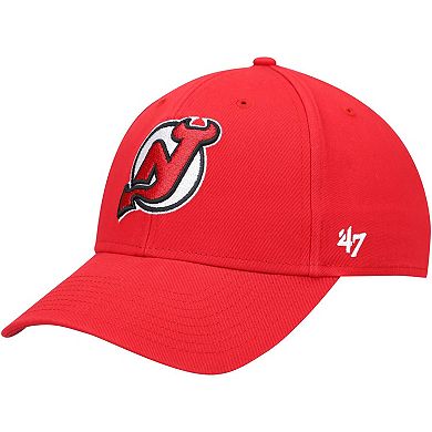 Men's '47 Red New Jersey Devils Legend MVP Adjustable Hat