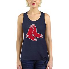 Men's FOCO Navy Boston Red Sox Floral Reversible Mesh Tank Top Size: Small