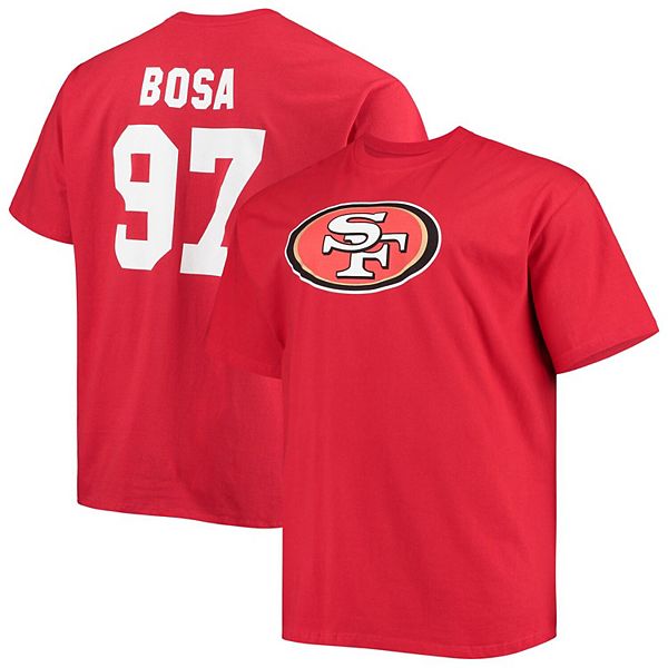 Nick Bosa San Francisco 49ers Women's Scarlet Football Jersey