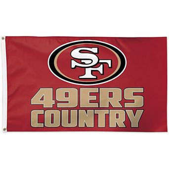 WinCraft San Francisco 49ers 3' x 5' Slogan Deluxe Single-Sided Flag