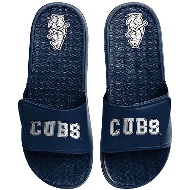 Men's FOCO Chicago Cubs Retro Gel Slide Sandals