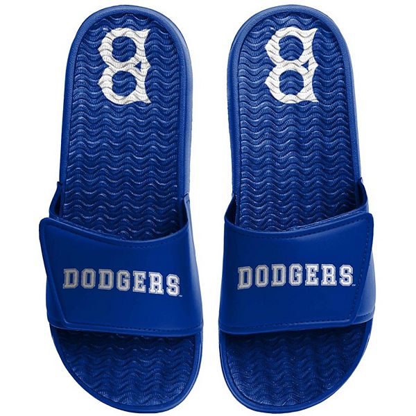 Men's FOCO Brooklyn Dodgers Retro Gel Slide Sandals