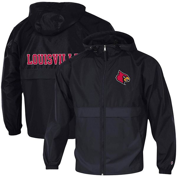 Marleylilly Louisville Cardinals Rain Jacket in Black