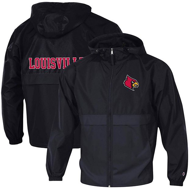 Louisville Cardinals Full Zip Hooded Winter Jacket Men's Size L