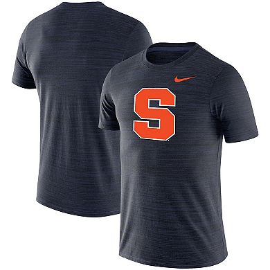 Men's Nike Navy Syracuse Orange Big & Tall Velocity Space Dye T-Shirt